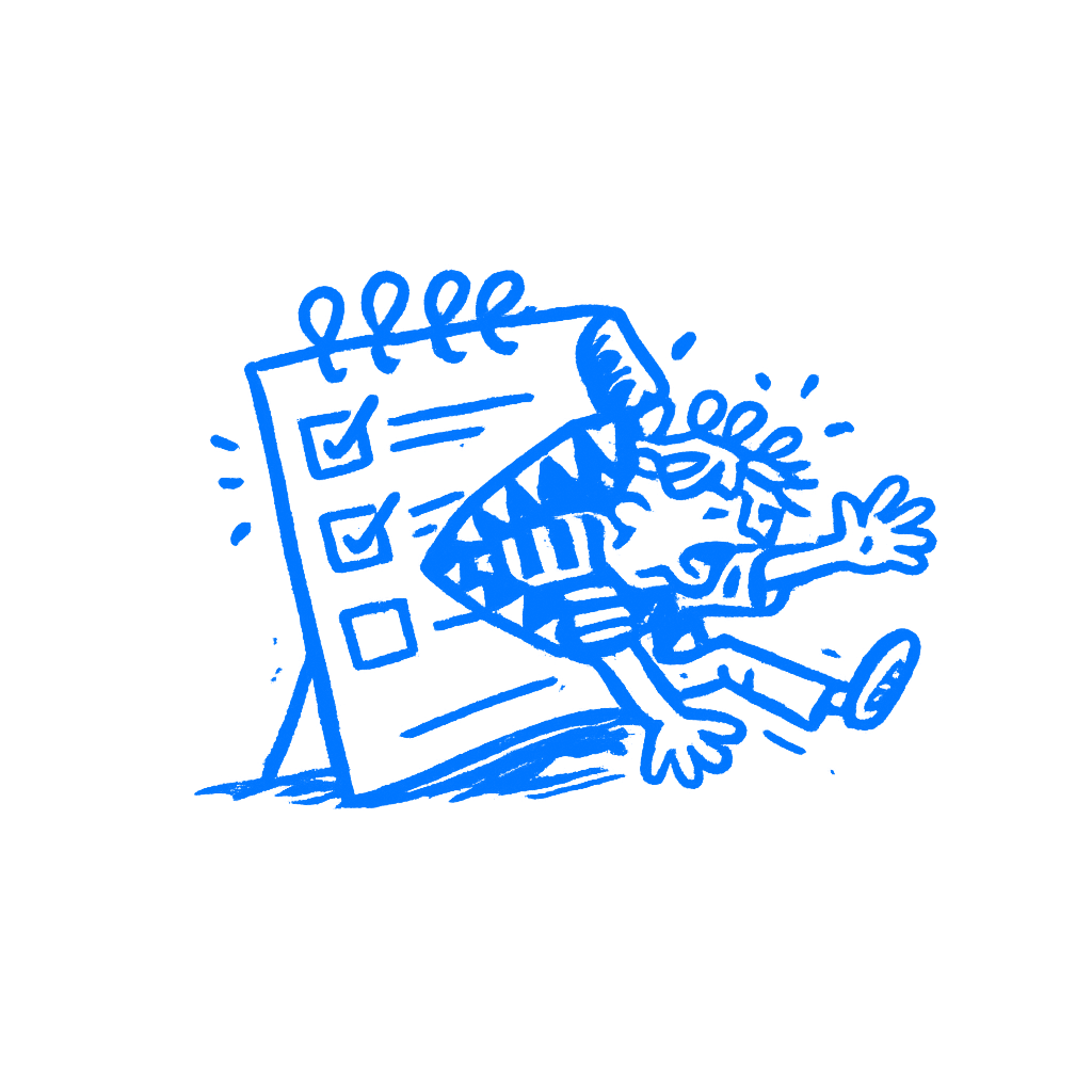 The Roadmap Ate the User illustration